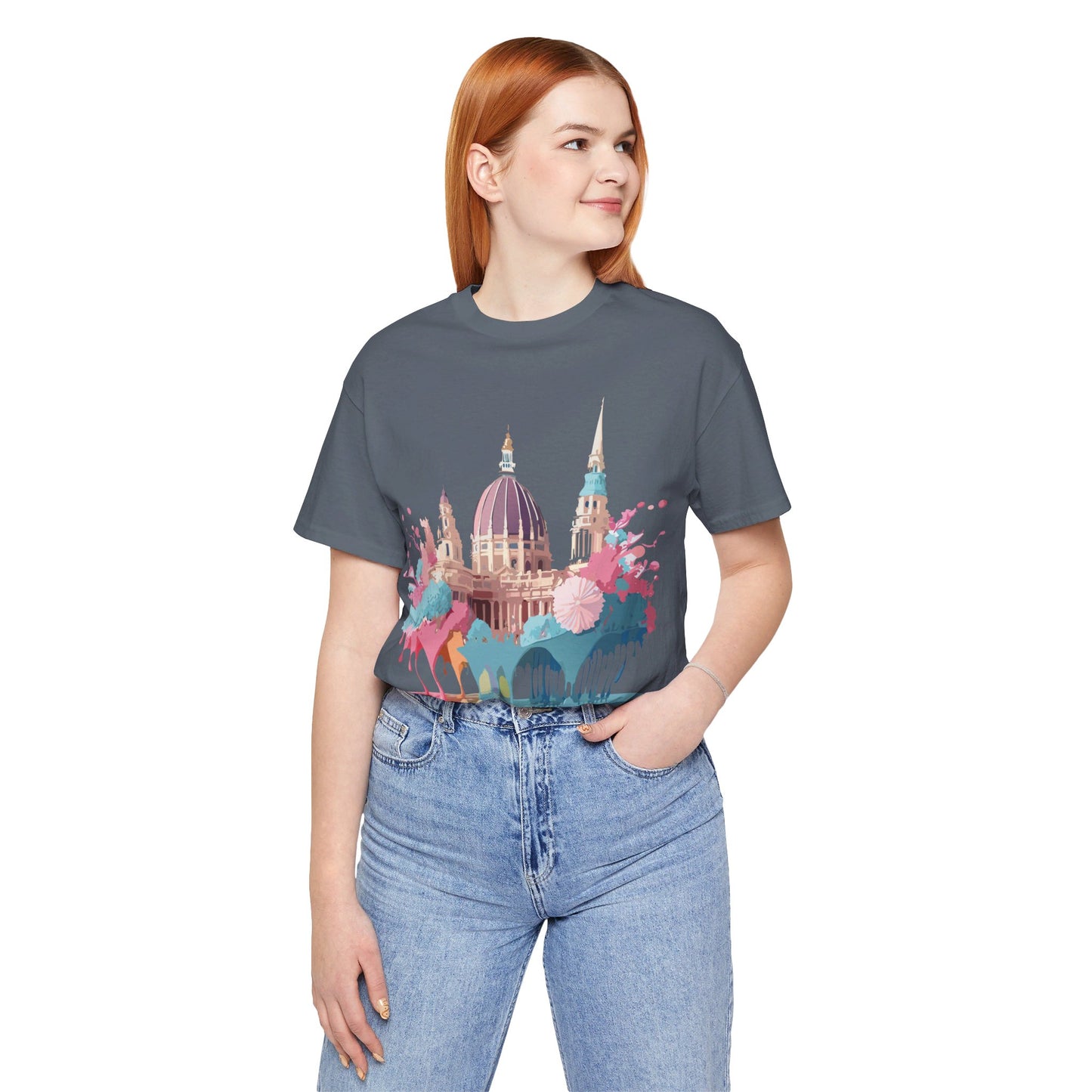 Natural Cotton Tee Shirt - Beautiful Places Collection - Vienna