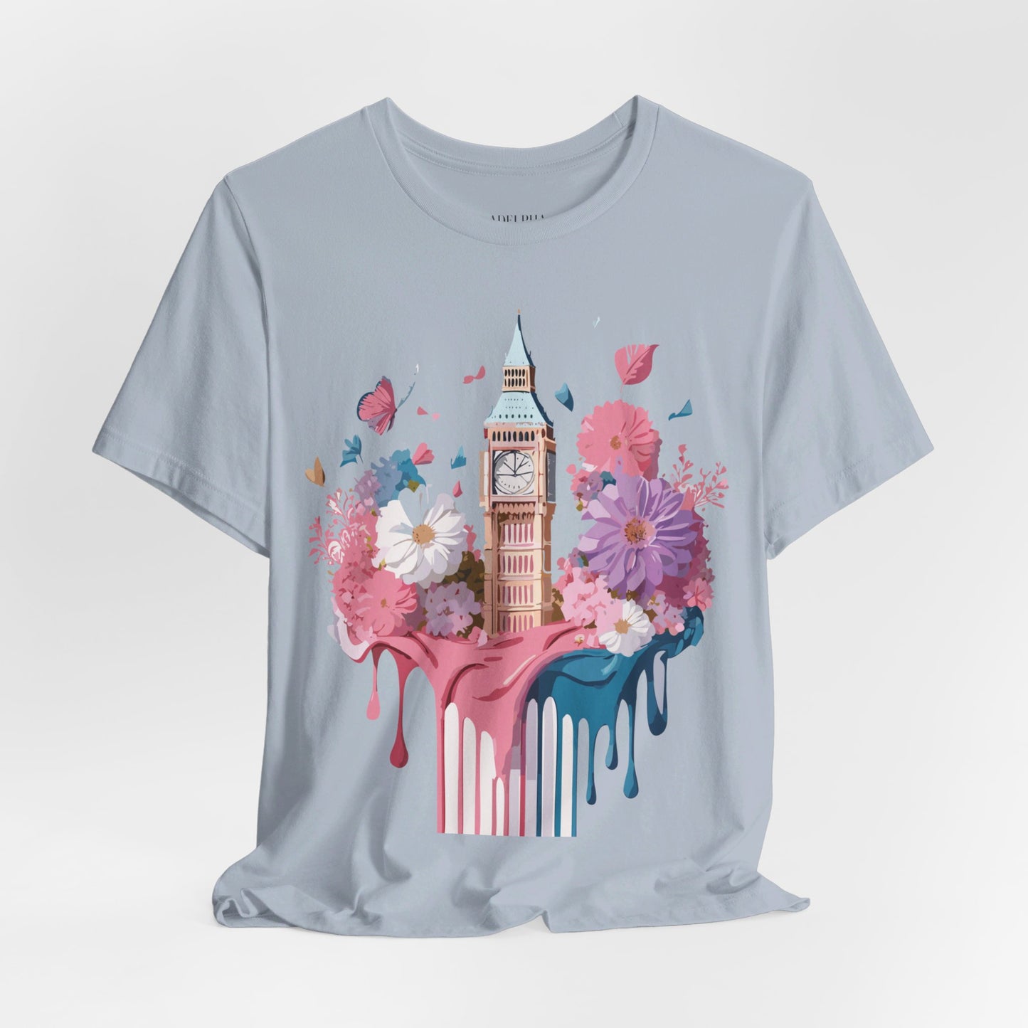 Natural Cotton Tee Shirt - Beautiful Places Collection - London