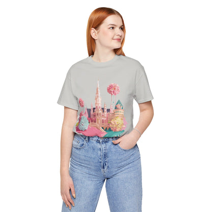 Natural Cotton Tee Shirt - Beautiful Places Collection - Vienna Printify