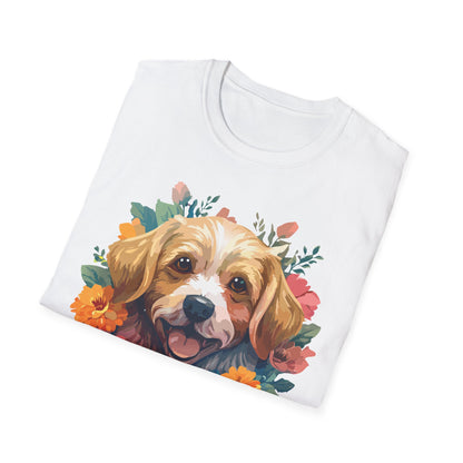 Dog Shirt Unisex Animal Tee Softstyle 64000 Gildan Cotton Tee