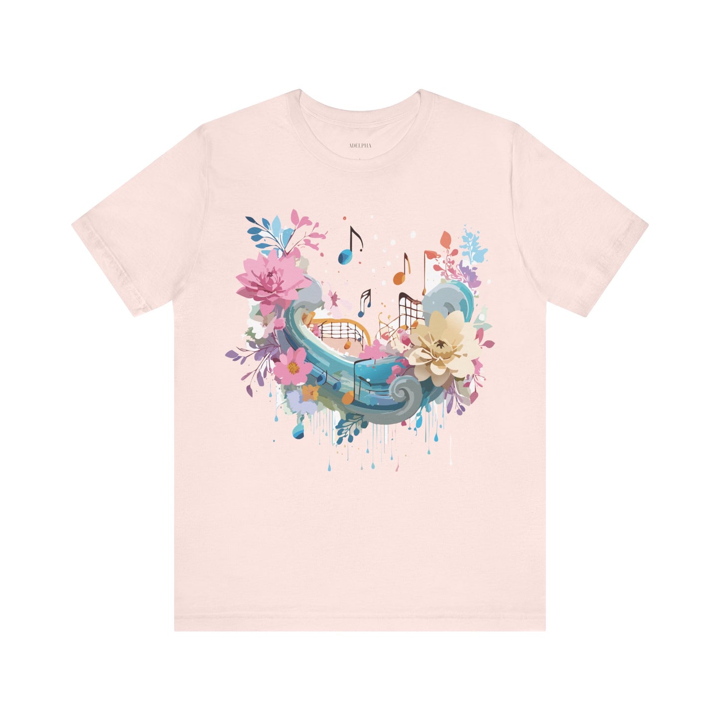 Natural Cotton Tee Shirt - Music collection