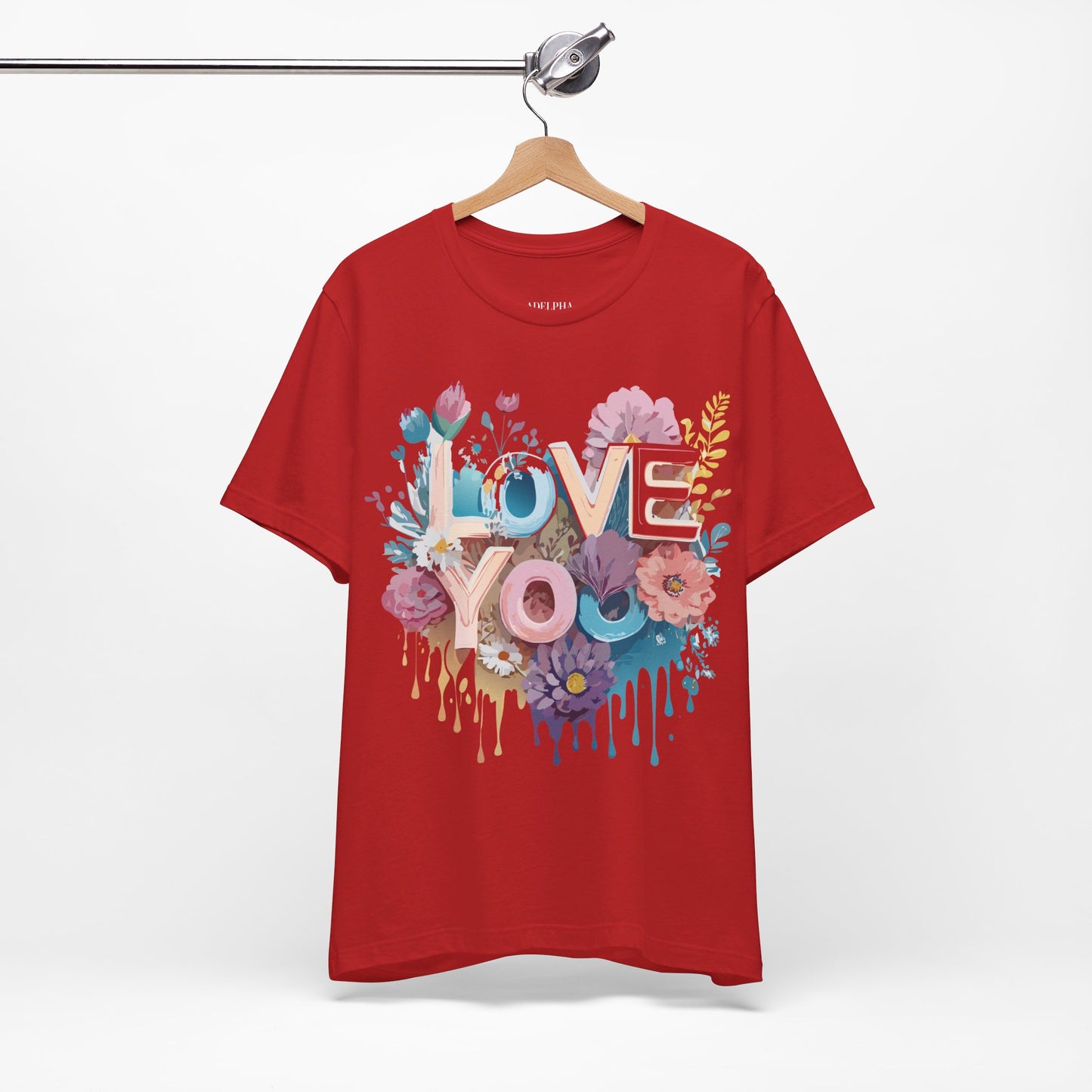 T-shirt en coton naturel - Collection Love Story