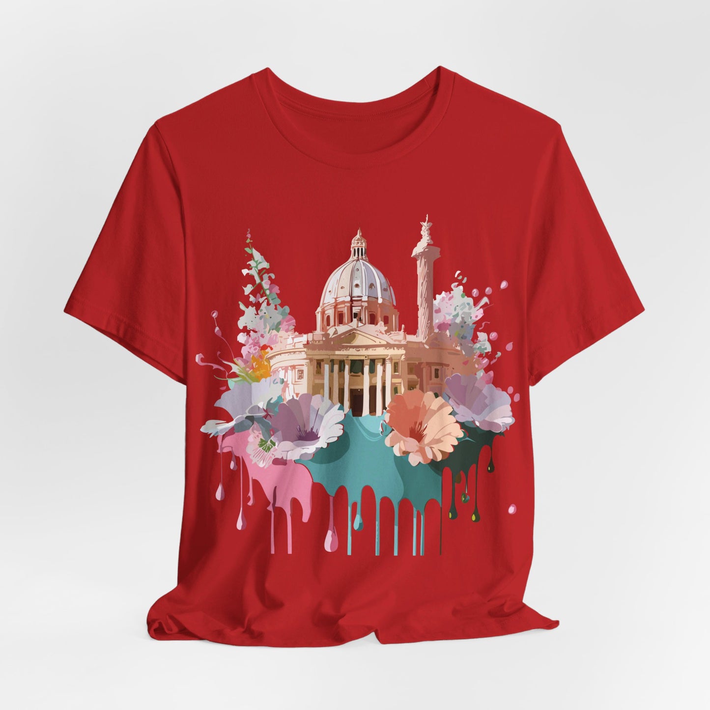 T-shirt en coton naturel - Collection Beautiful Places - Rome