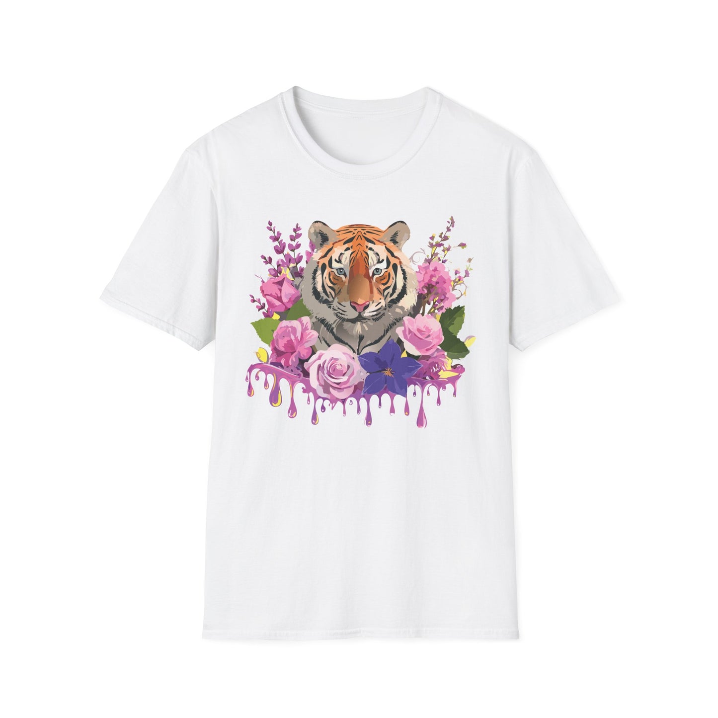 Tiger Shirt, Shirt with Tiger, Animal Tee, Shirt with Animals