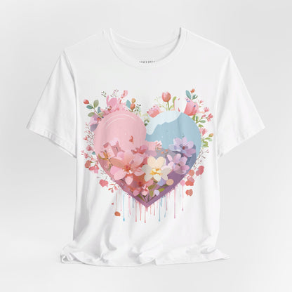 Natural Cotton Tee Shirt - Love story Collection Printify