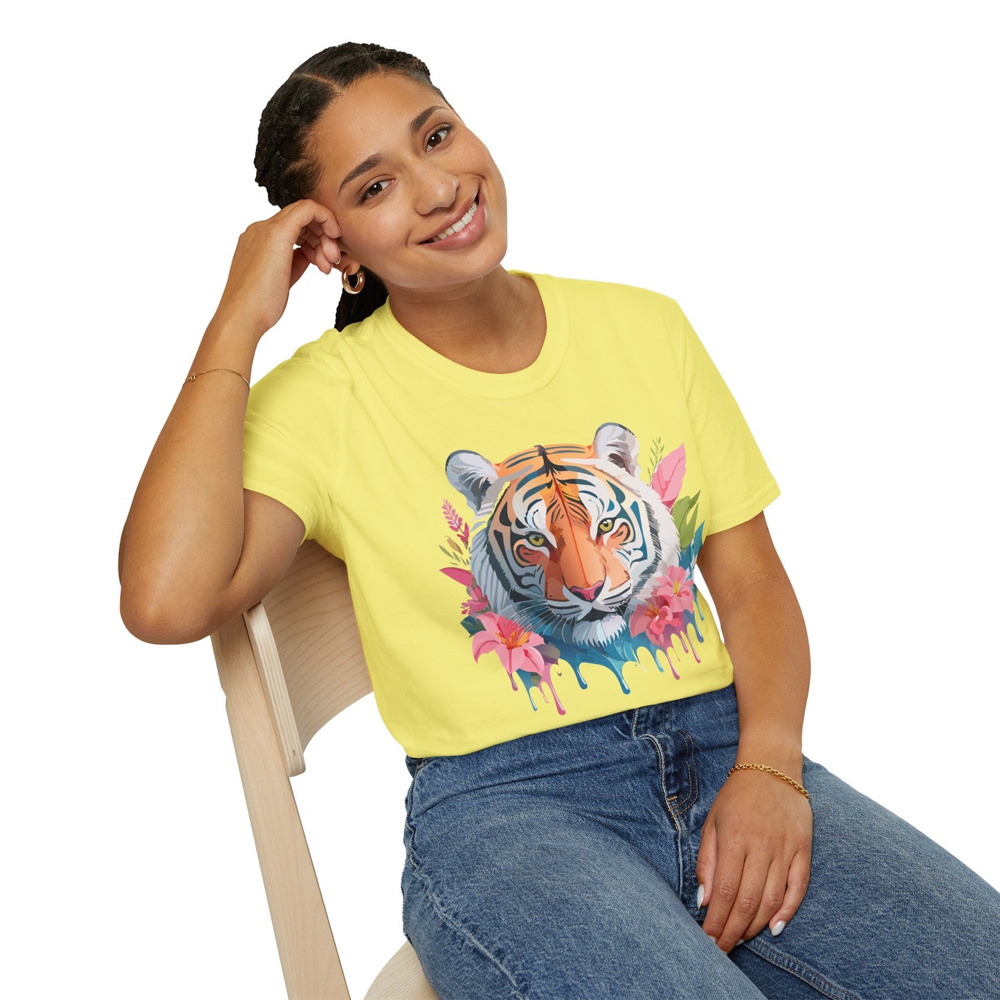 Tiger Shirt, Shirt with Tiger, Animal Tee, Shirt with Animals