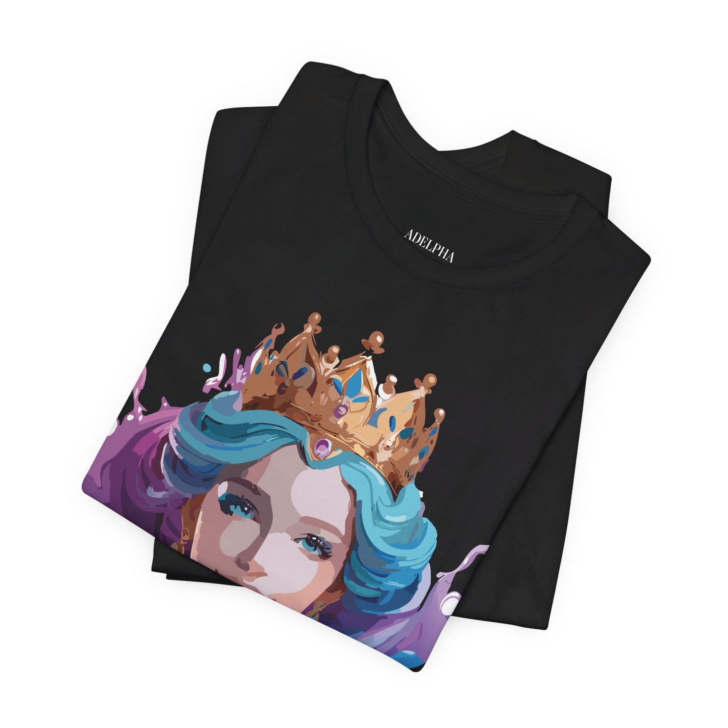 T-Shirt aus natürlicher Baumwolle – Queen Collection