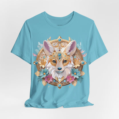 Natural Cotton Tee Shirt - Medallion Collection Printify