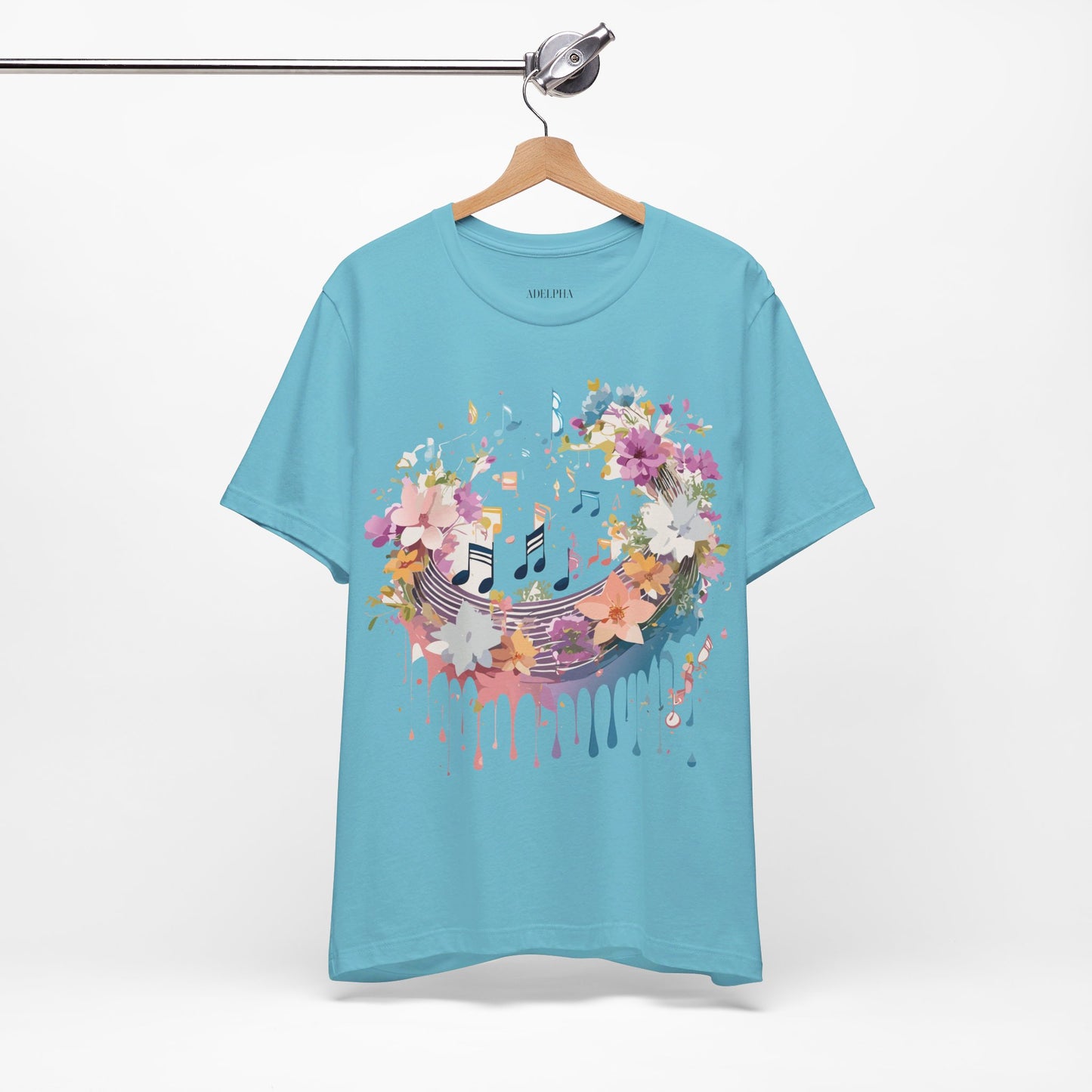 Natural Cotton Tee Shirt - Music collection