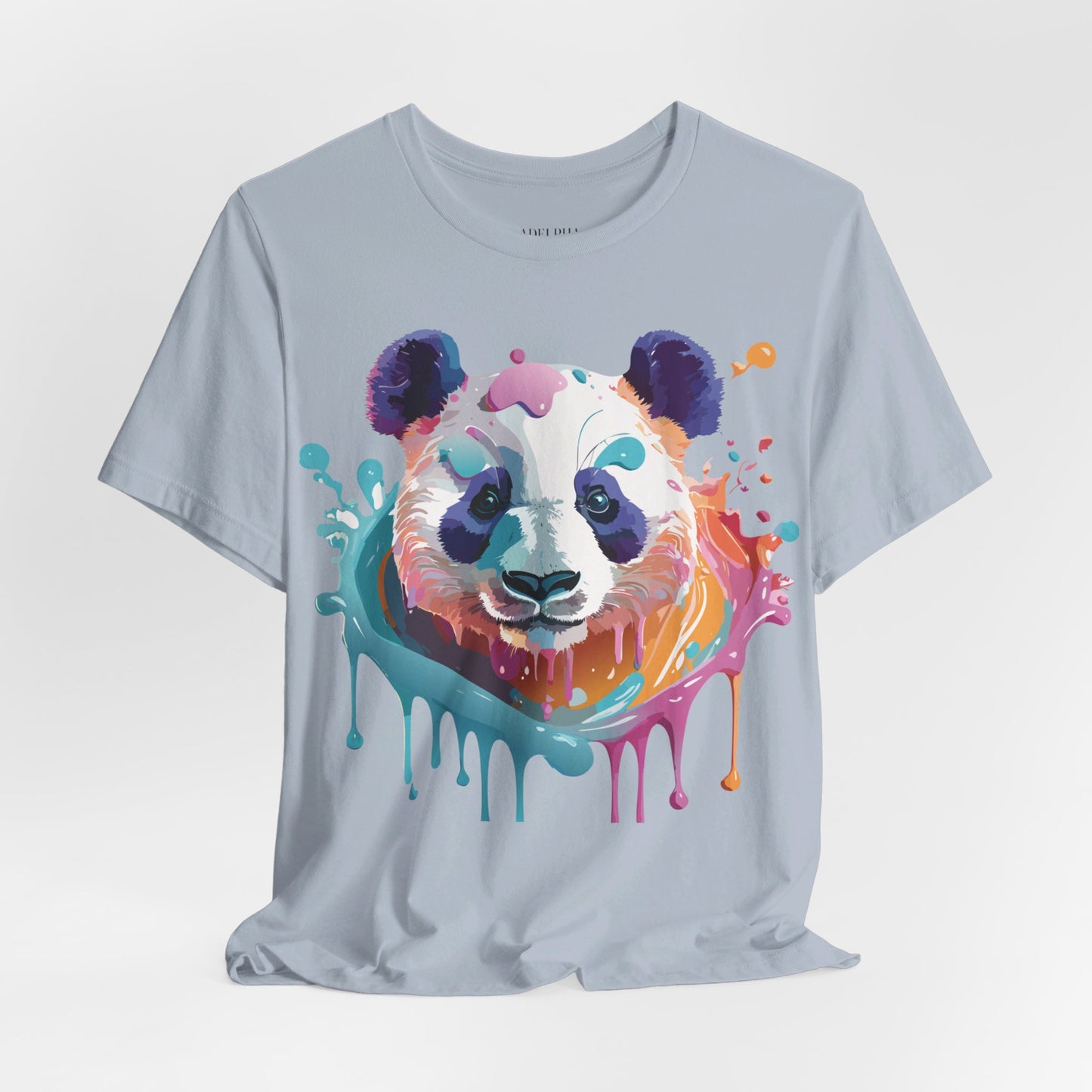 T-shirt en coton naturel avec panda