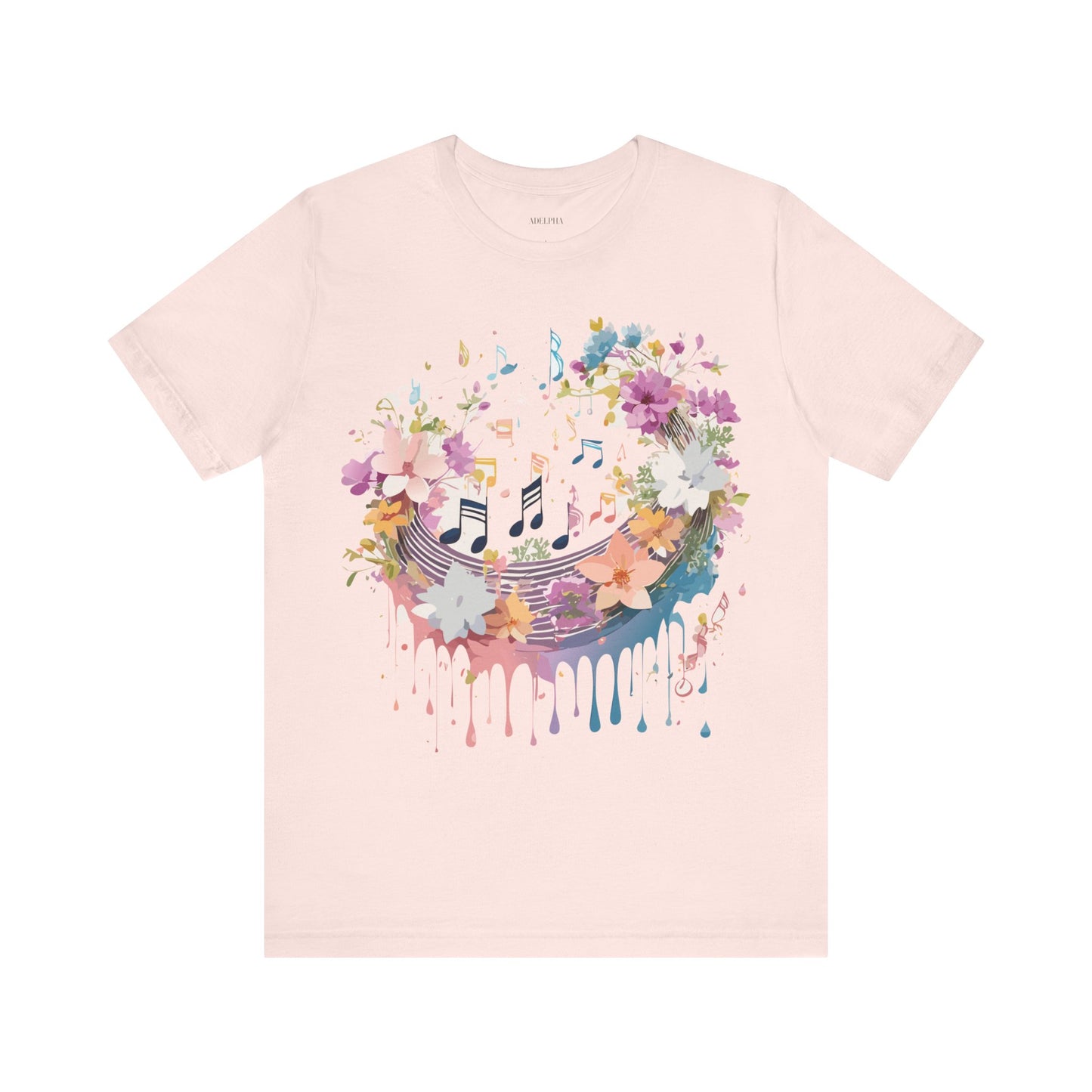 Natural Cotton Tee Shirt - Music collection