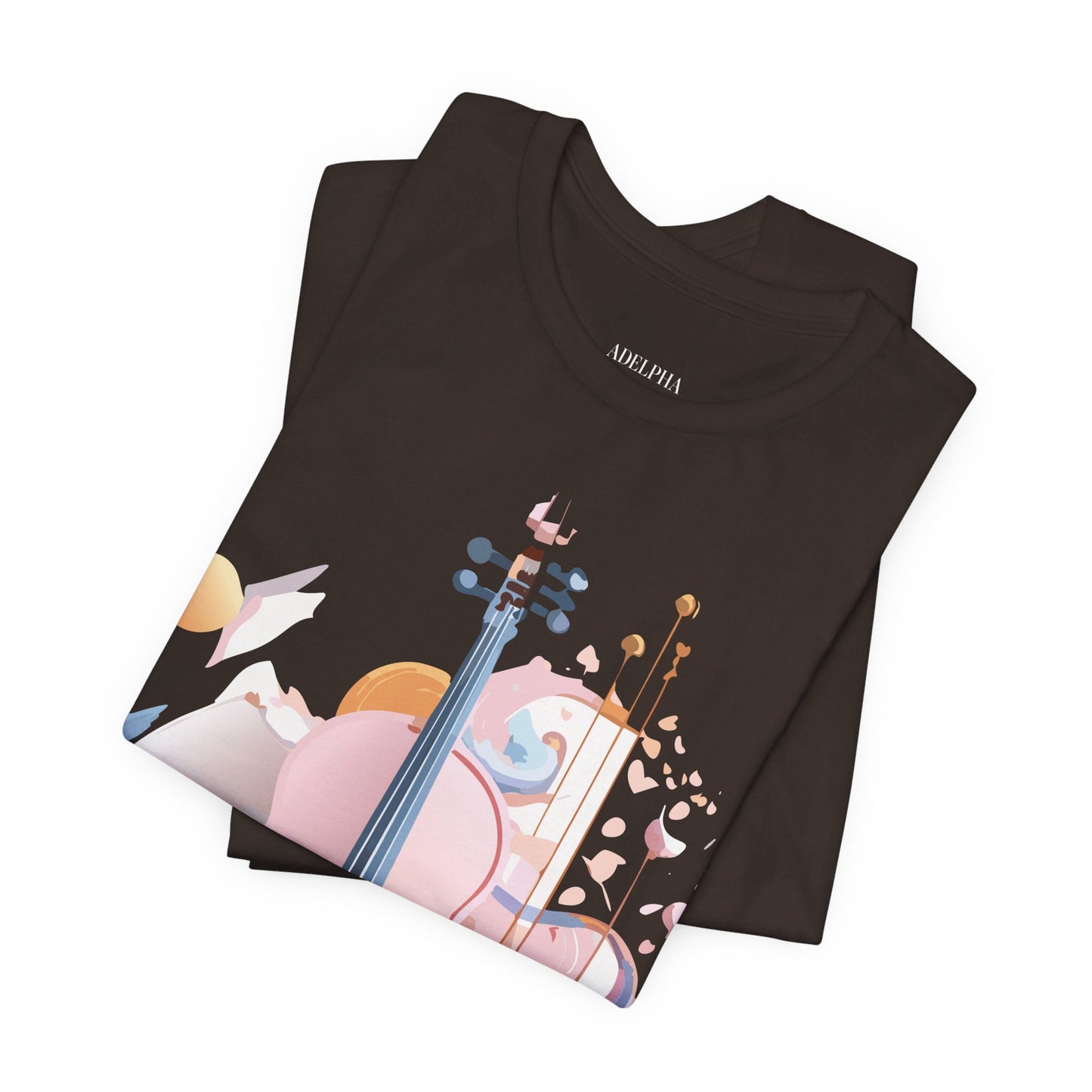 Natural Cotton Tee Shirt - Music Collection