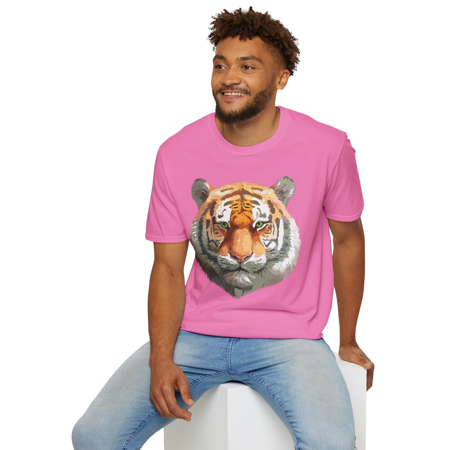 Tiger Shirt, Shirt with Tiger, Animal Tee, Shirt with Animals
