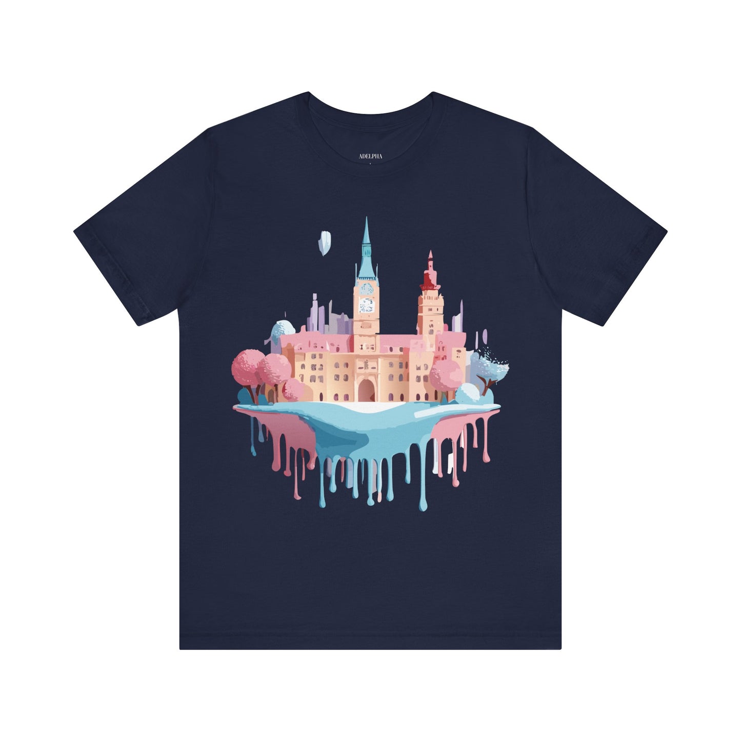 Natural Cotton Tee Shirt - Beautiful Places Collection - Prague