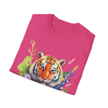 Tiger Shirt Unisex Gildan Softstyle Tee 100 Percent Ring Spun Cotton