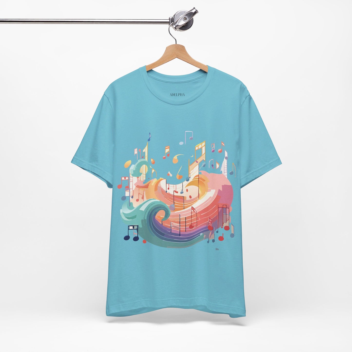 T-shirt en coton naturel - Collection Musique