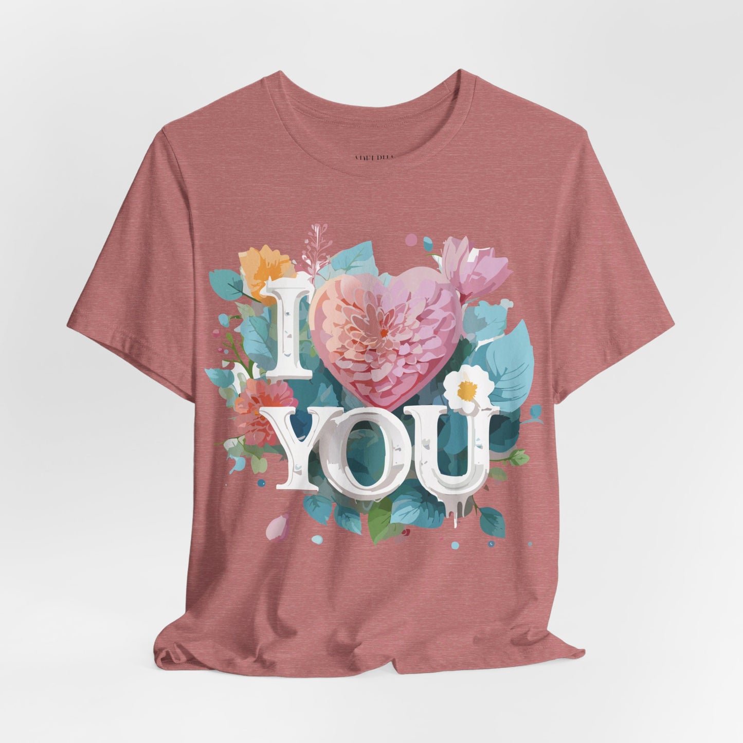 Natural Cotton Tee Shirt - Love story Collection