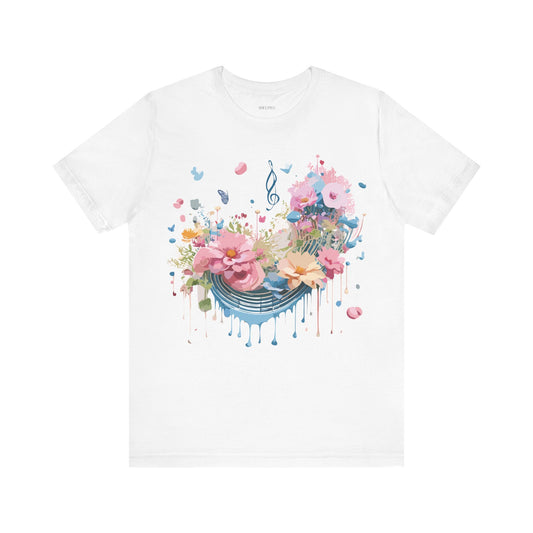 Natural Cotton Tee Shirt - Music collection