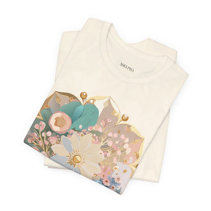 Natural Cotton Tee Shirt - Medallion Collection Printify