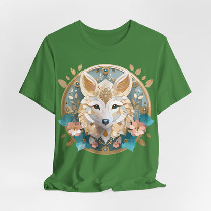 Natural Cotton Tee Shirt - Medallion Collection Printify