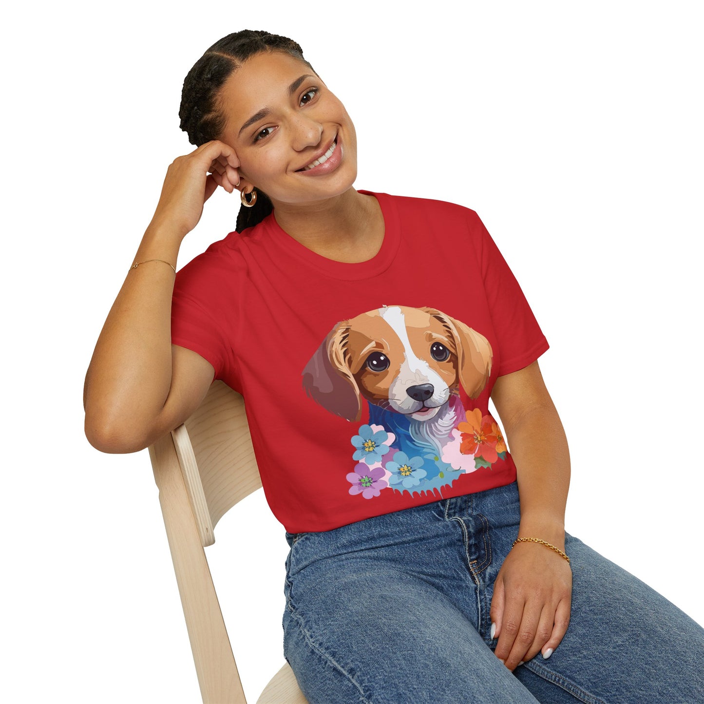 Dog Shirt, Shirt with Dog, Animal Tee, Shirt with Animals