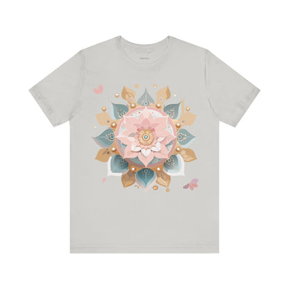 Natural Cotton Tee Shirt - Medallion Collection Printify