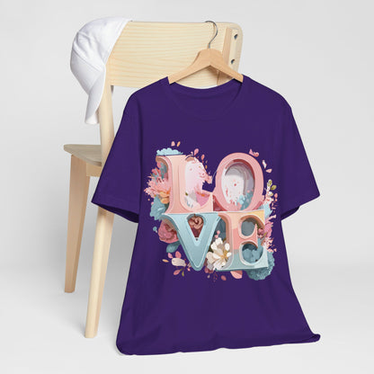 Natural Cotton Tee Shirt - Love Story Collection Printify