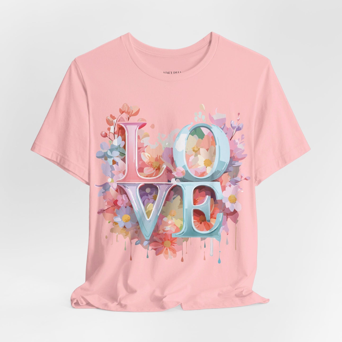 T-shirt en coton naturel - Collection Love story