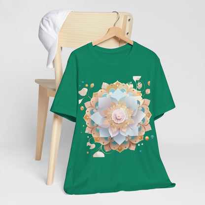 Natural Cotton Tee Shirt - Medallion Collection Printify