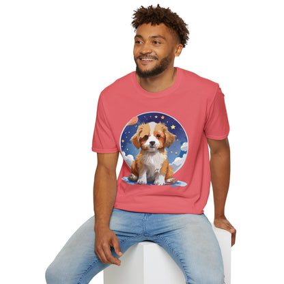 Dog Shirt Unisex Animal Tee Gildan Softstyle 64000 Short Sleeve Comfort