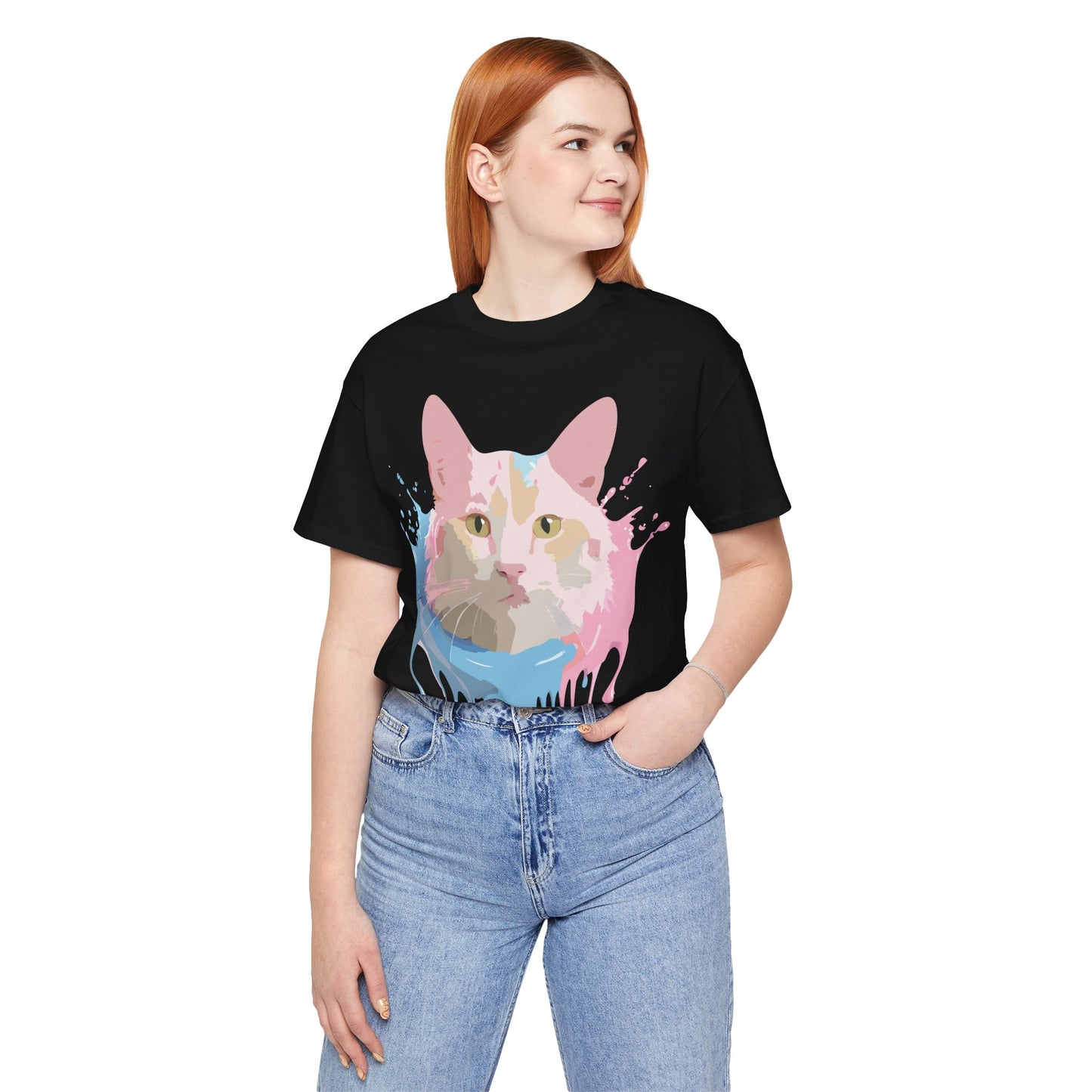Cat Shirt, Shirt with Cat - ADELPHA