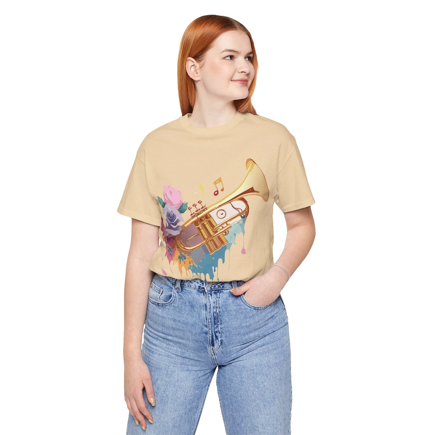 Natural Cotton Tee Shirt - Music collection