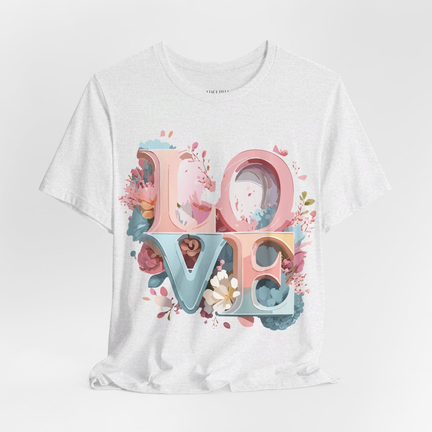 Natural Cotton Tee Shirt - Love story Collection