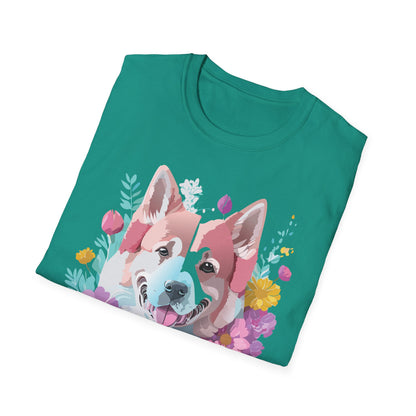 Dog Shirt Unisex Tee Softstyle Cotton Comfort for Animal Lovers