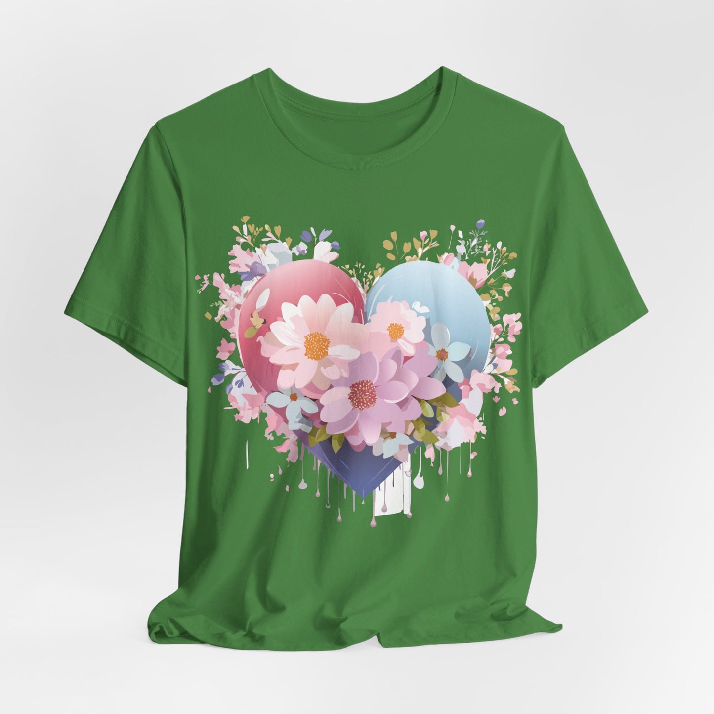 T-Shirt aus natürlicher Baumwolle – Love Story Collection