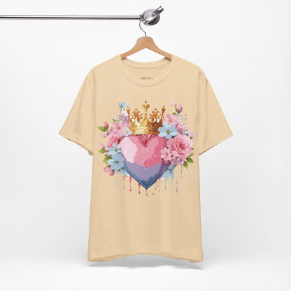 Natural Cotton Tee Shirt - Love story Collection Printify
