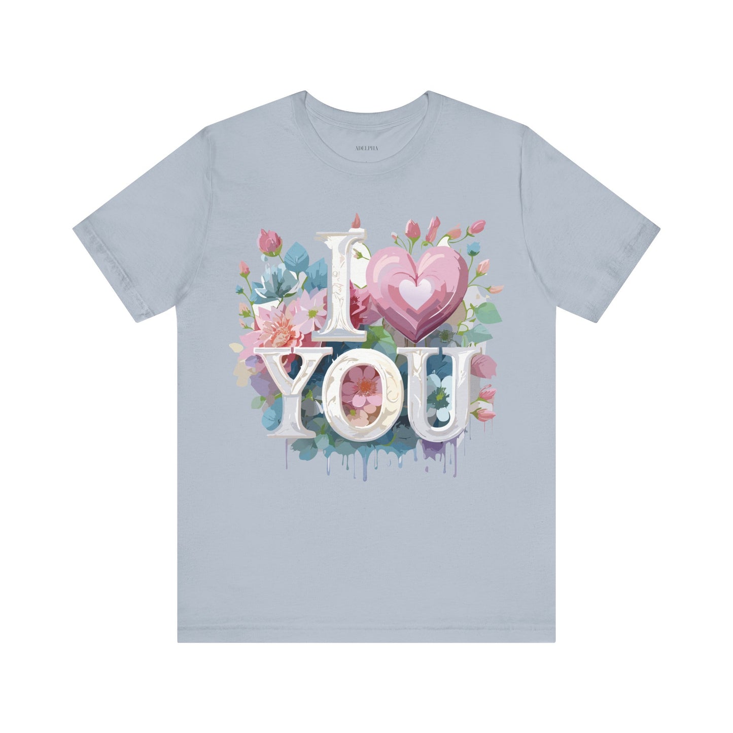 Natural Cotton Tee Shirt - Love story Collection