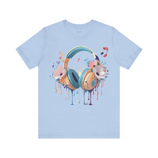 T-shirt en coton naturel - Collection Musique