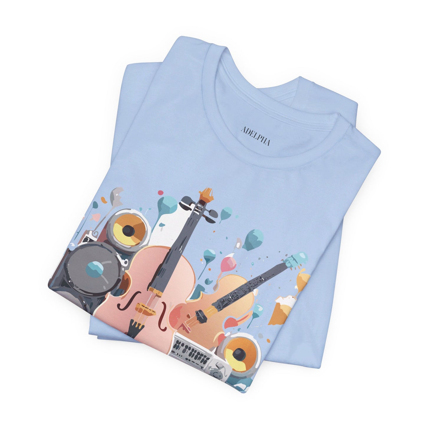 T-shirt en coton naturel - Collection Musique