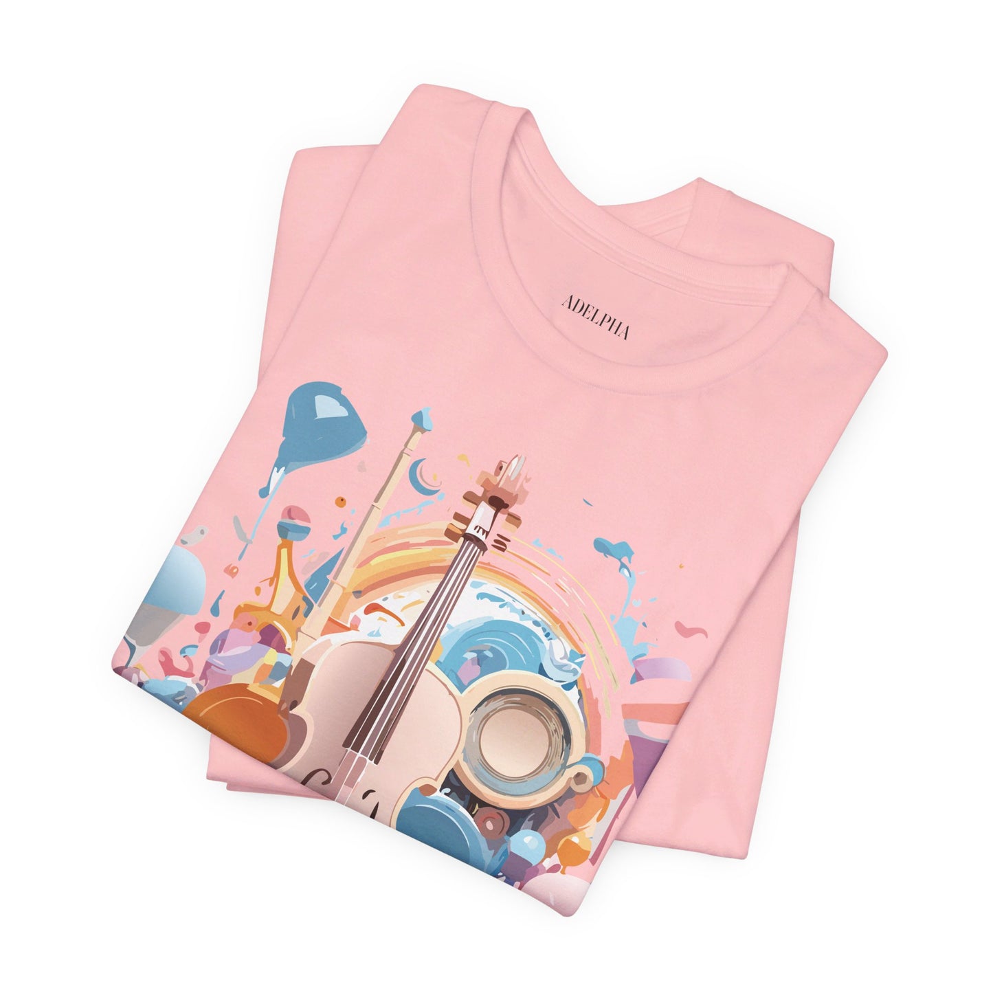 Natural Cotton Tee Shirt - Music collection