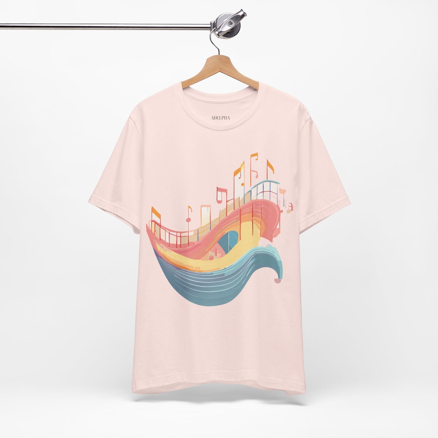 T-shirt en coton naturel - Collection Musique