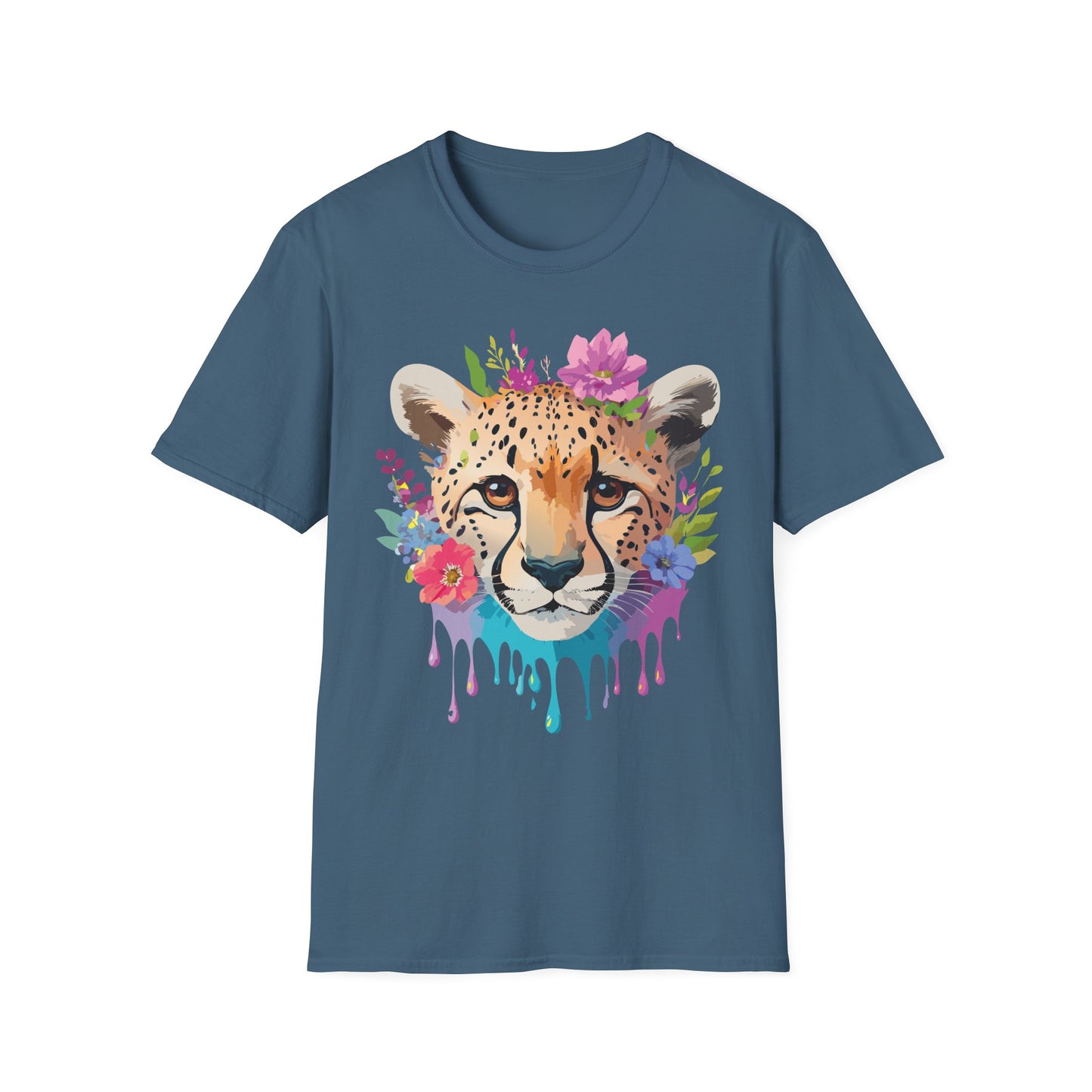 Cheetah Shirt, Shirt with Cheetah, Cheetah Tee, Shirt with Animals