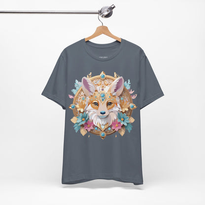 Natural Cotton Tee Shirt - Medallion Collection Printify