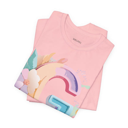 Natural Cotton Tee Shirt - Letters Collection - G Printify