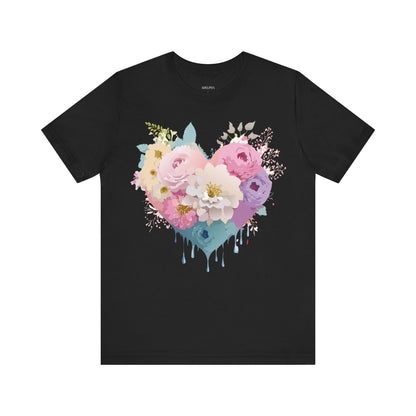 Natural Cotton Tee Shirt - Love Story Collection Printify