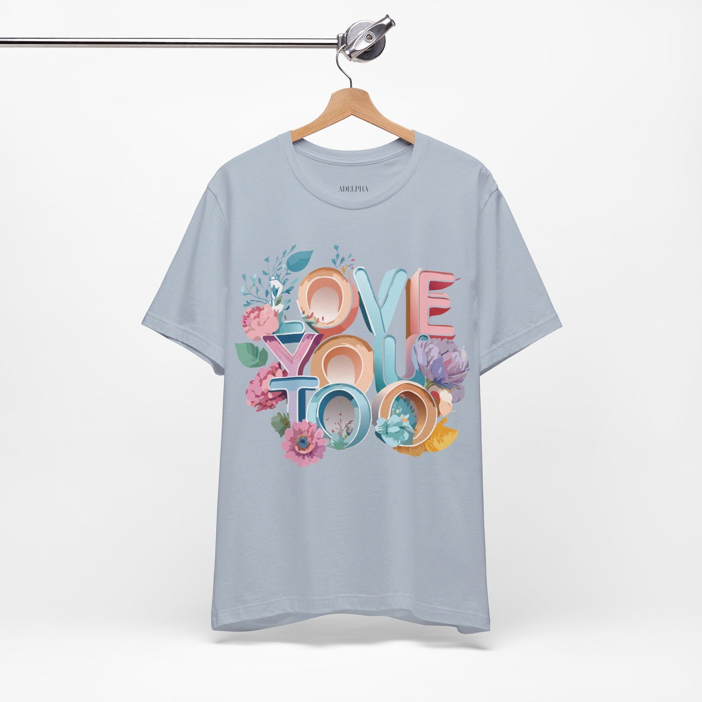 T-Shirt aus natürlicher Baumwolle – Love Story-Kollektion