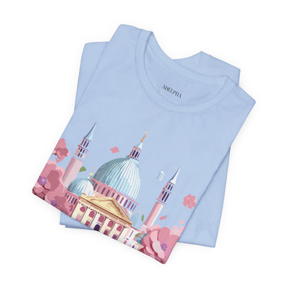 Natural Cotton Tee Shirt - Beautiful Places Collection - Venice Printify