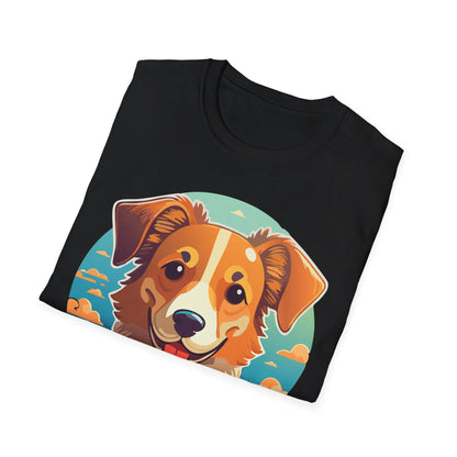 Dog Shirt Unisex Animal Tee One Hundred Percent Cotton Softstyle Gildan 64000