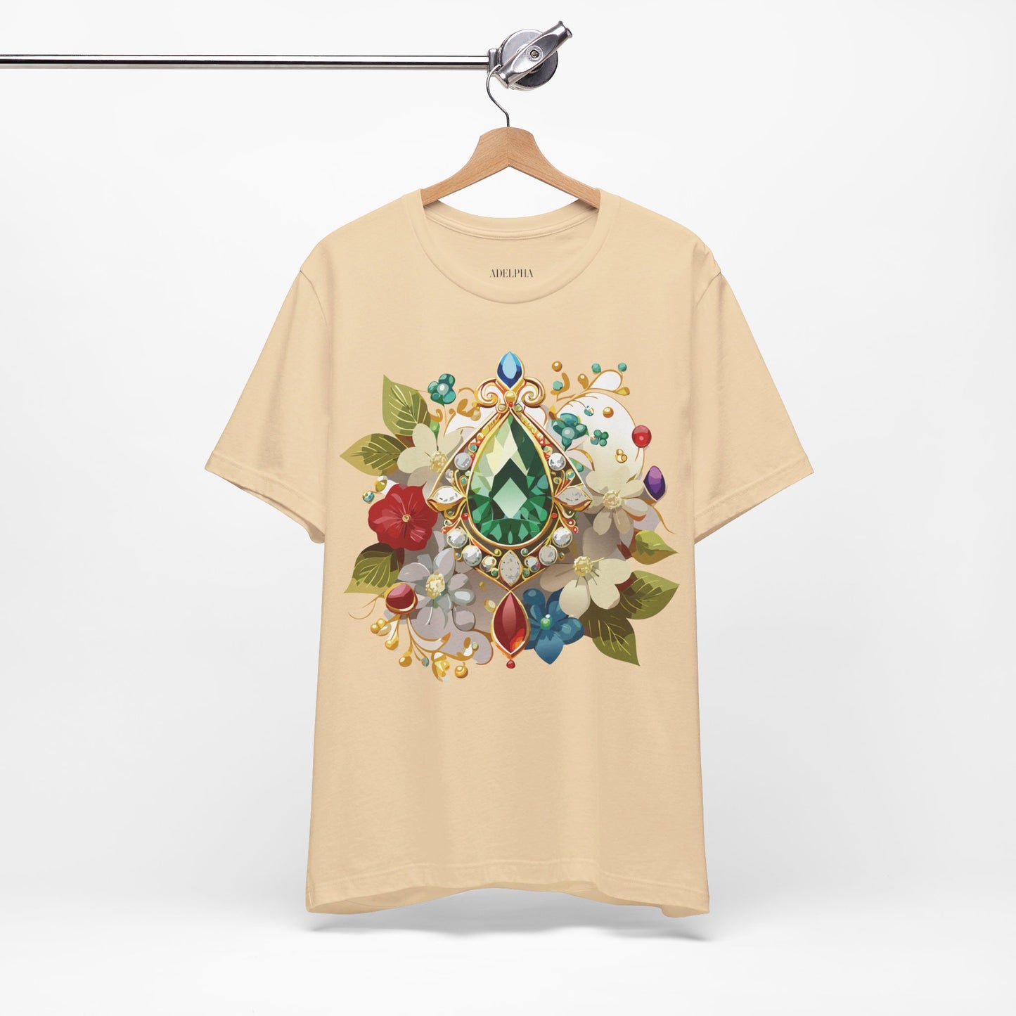 T-Shirt aus natürlicher Baumwolle – Queen Collection