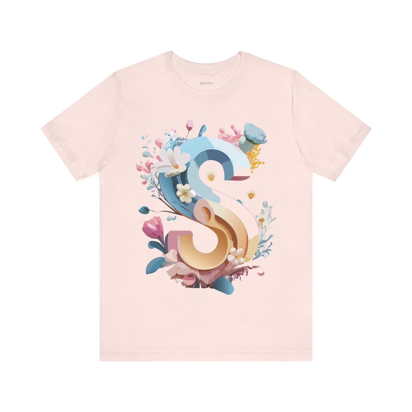 T-shirt en coton naturel - Collection Lettres - S